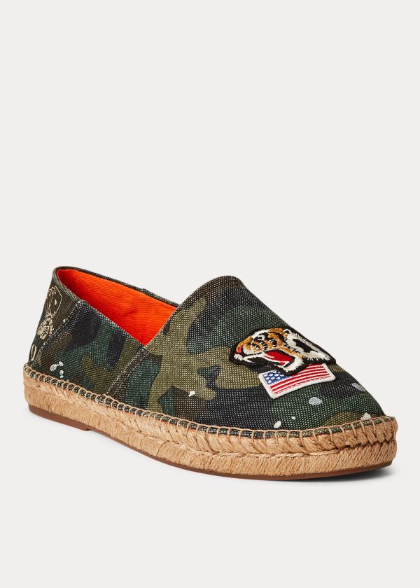 Alpargatas Polo Ralph Lauren Hombre Camuflados - Canvas - PDETG5914